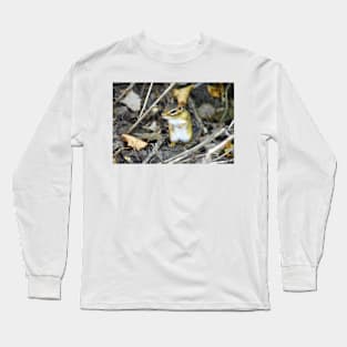 Curious Chipmunk Long Sleeve T-Shirt